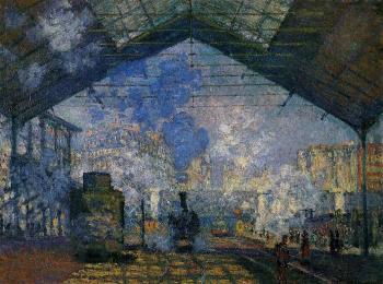 Claude Oscar Monet : The Saint-Lazare Station II